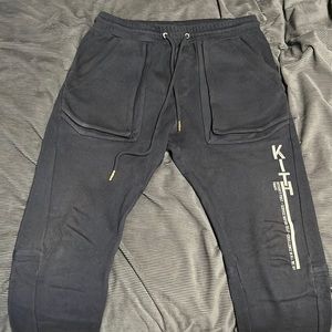 Kith sweatpants - men’s grey sweatpants -Kith integrity first